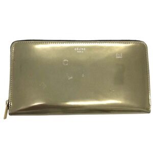 Celine Zip Wallet Long Season Capsule Gold Collection Round